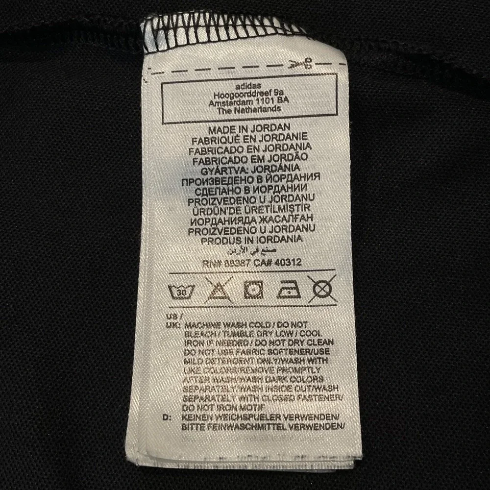 ADIDAS GOLF Womens LS‎ 1/4 Zip Polo Shirt Top Black M Tennis Pickleball Athletic